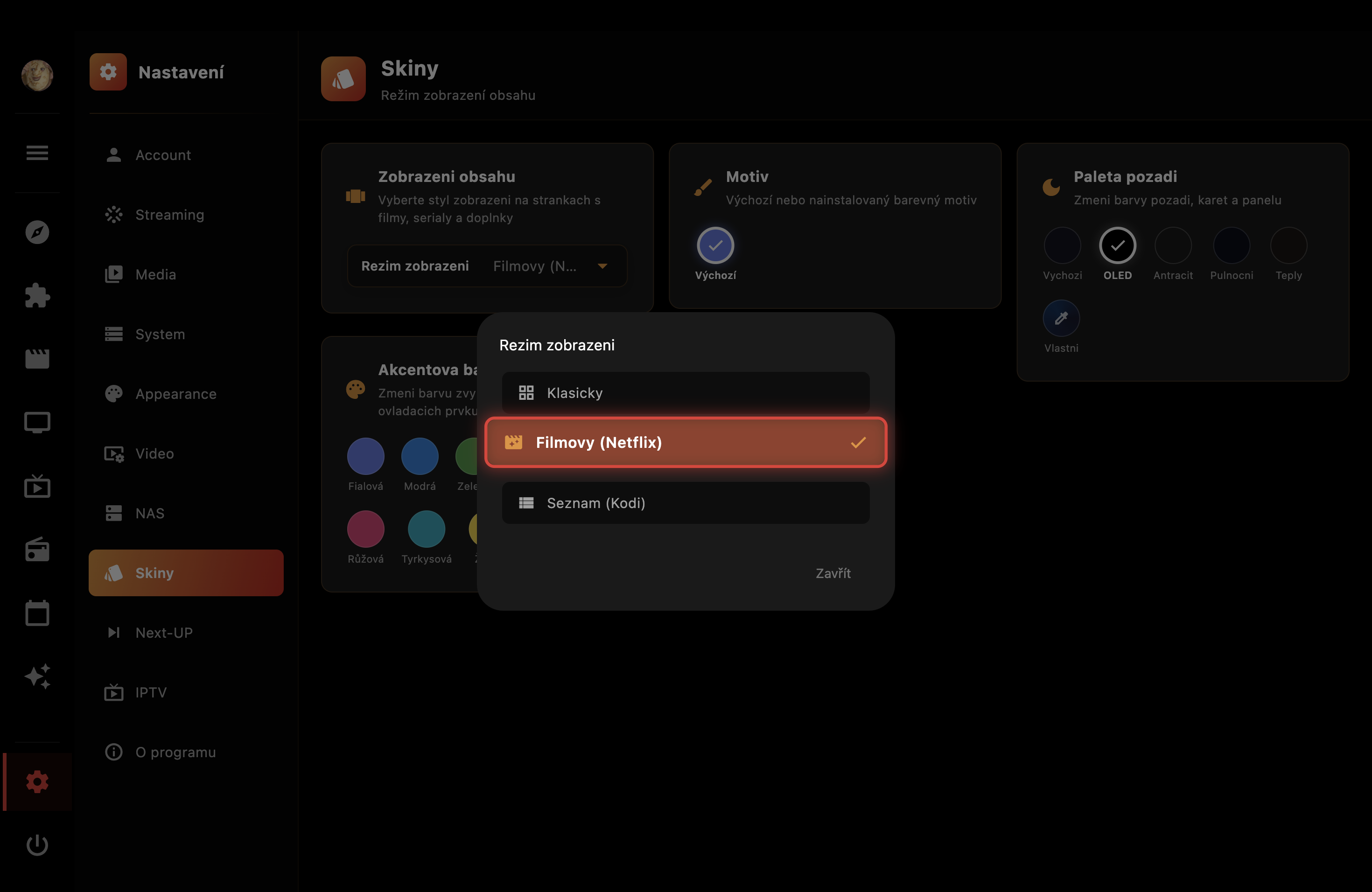 Theme and skin customization